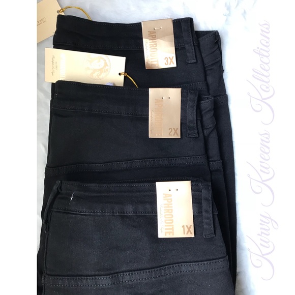 ✨LAST 1✨ High Waisted Lace Up Jeans-24/3X - Picture 5 of 8